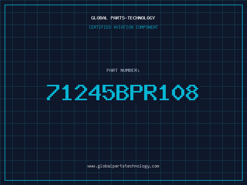 Aviation Part 71245BPR108