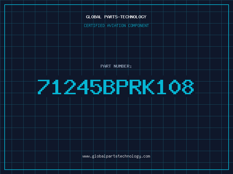 Aviation Part 71245BPRK108