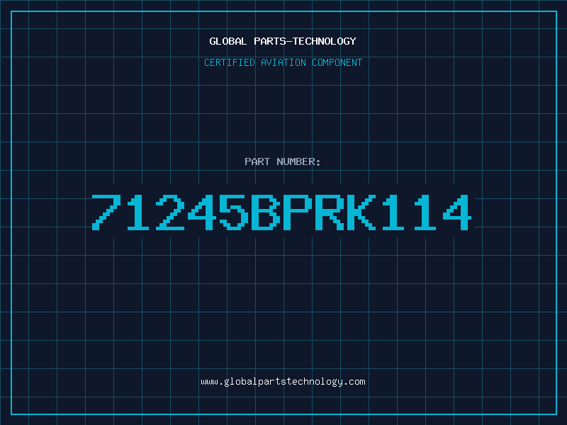 Aviation Part 71245BPRK114