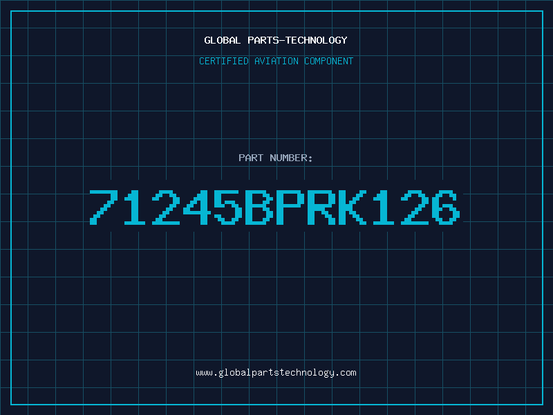 Aviation Part 71245BPRK126