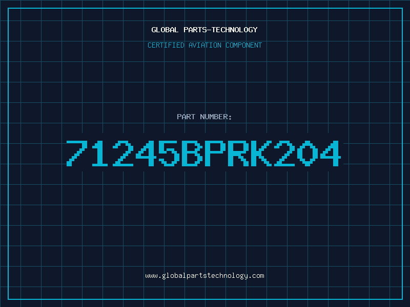 Aviation Part 71245BPRK204