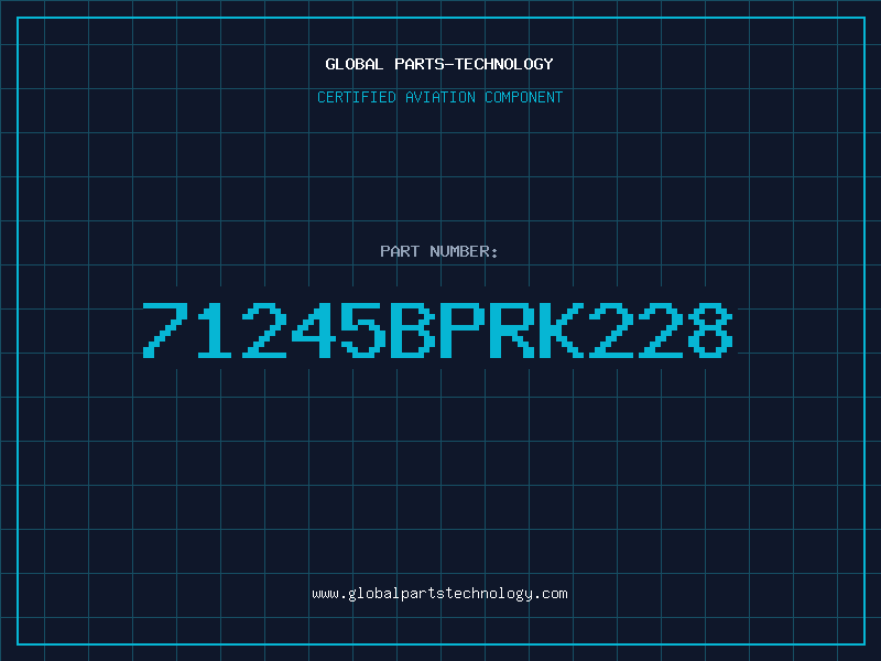 Aviation Part 71245BPRK228