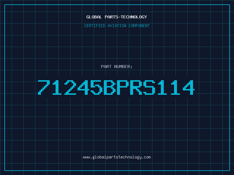 Aviation Part 71245BPRS114