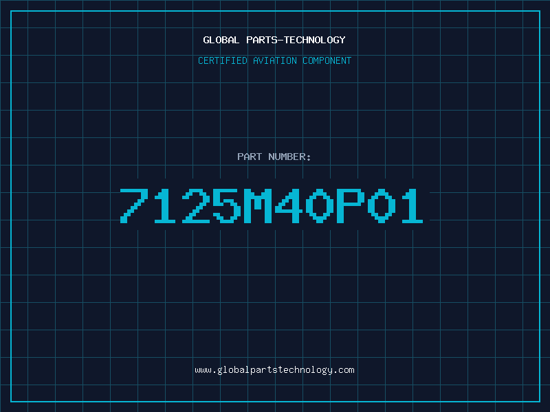 Aviation Part 7125M40P01