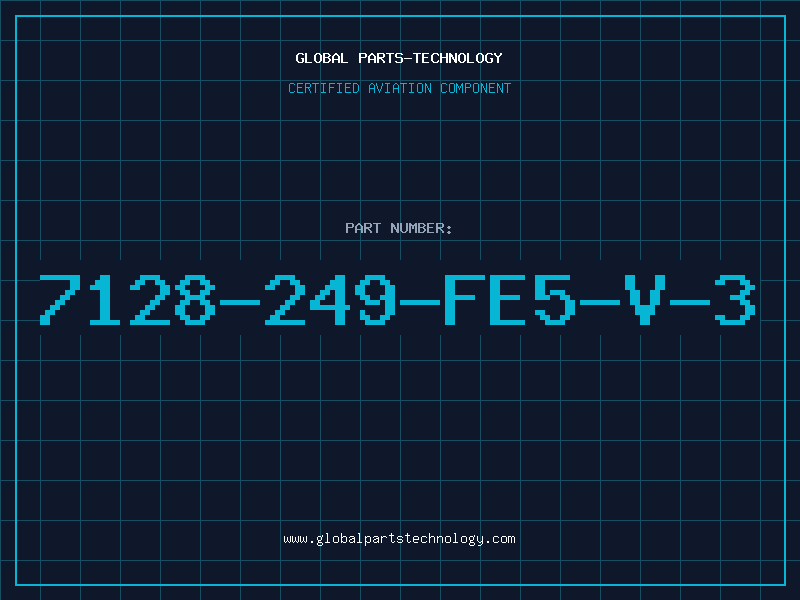 Aviation Part 7128-249-FE5-V-3