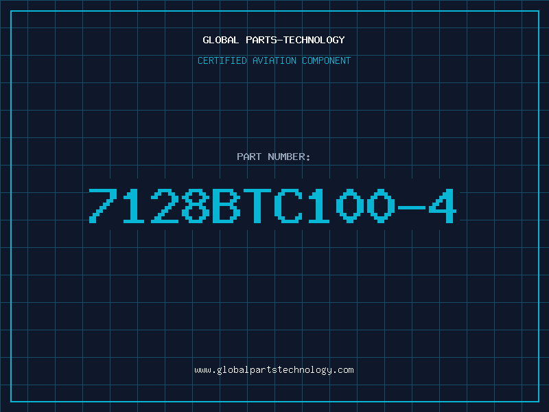 Aviation Part 7128BTC100-4