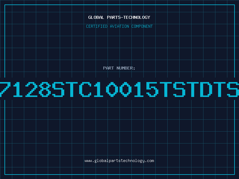 Aviation Part 7128STC10015TSTDTS