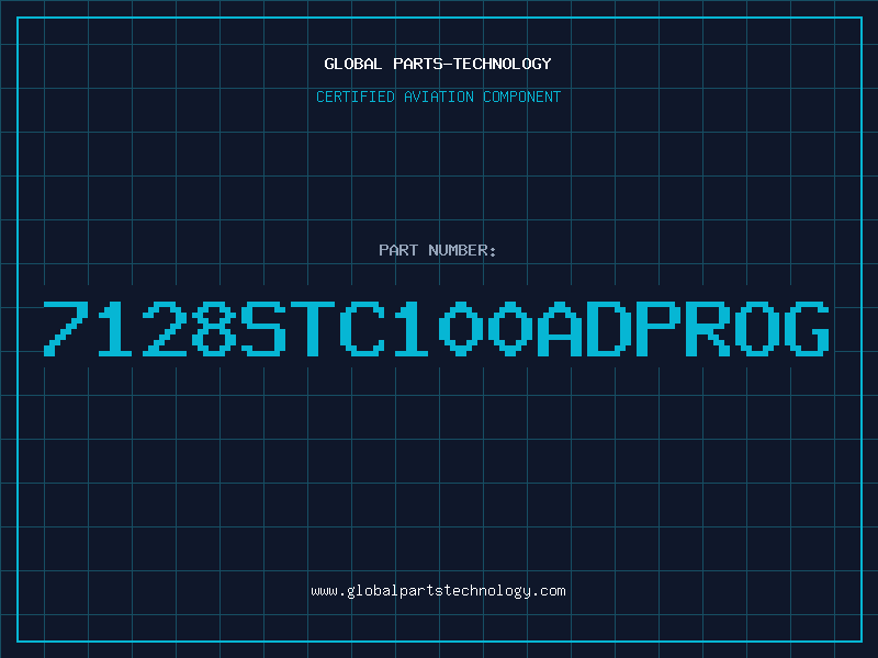 Aviation Part 7128STC100ADPROG