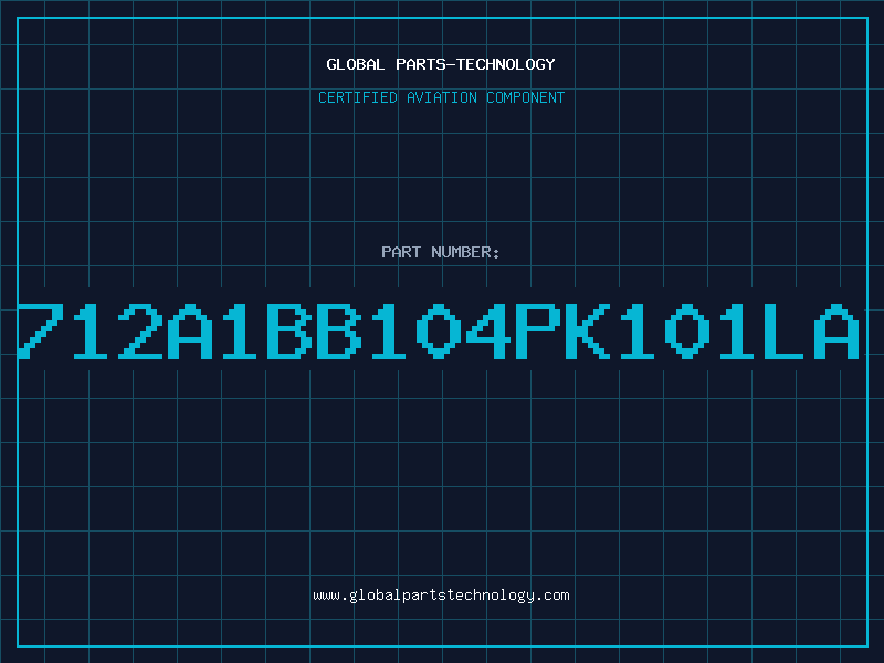 Aviation Part 712A1BB104PK101LA