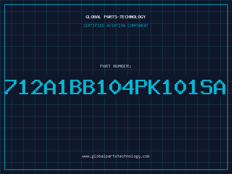 Aviation Part 712A1BB104PK101SA