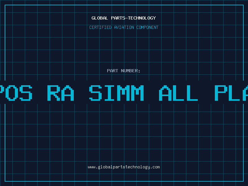Aviation Part 72 POS RA SIMM ALL PLASTI
