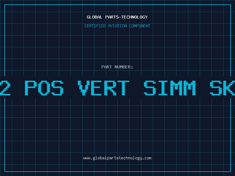 Aviation Part 72 POS VERT SIMM SKT