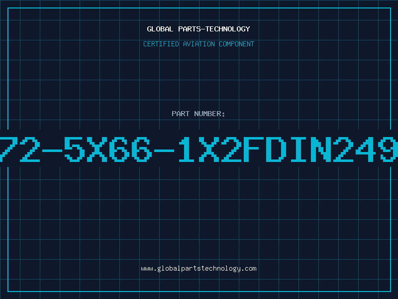Aviation Part 72-5X66-1X2FDIN249