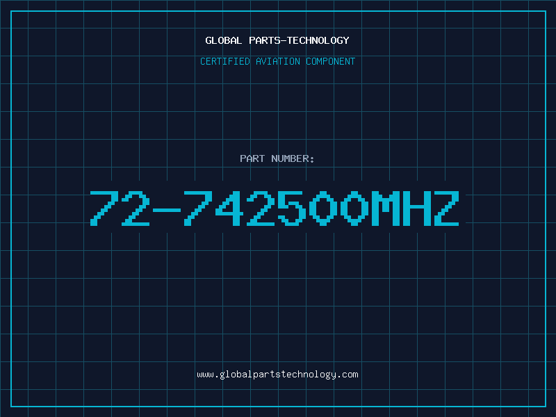 Aviation Part 72-742500MHZ
