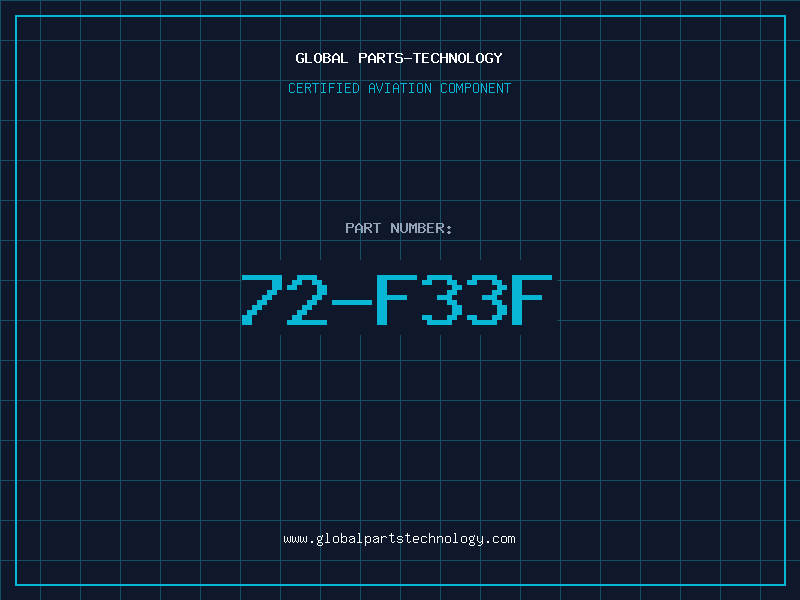 Aviation Part 72-F33F