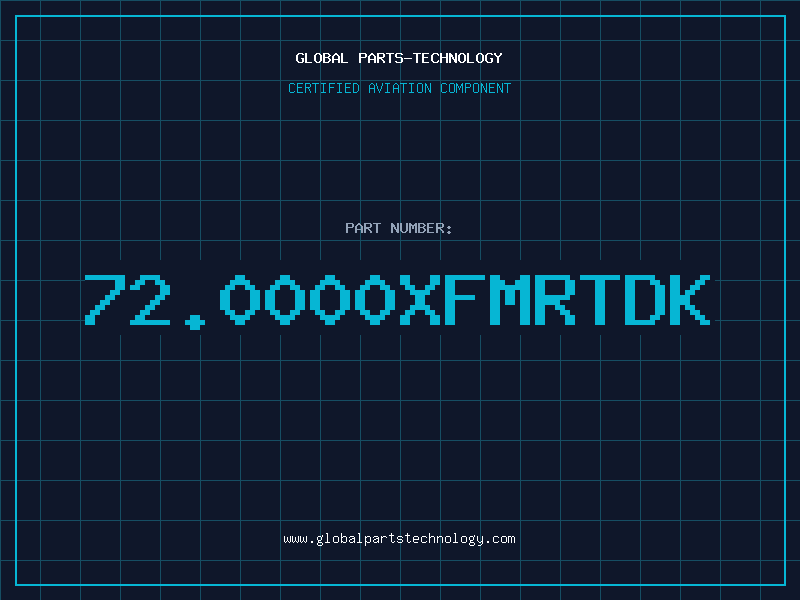 Aviation Part 72.0000XFMRTDK