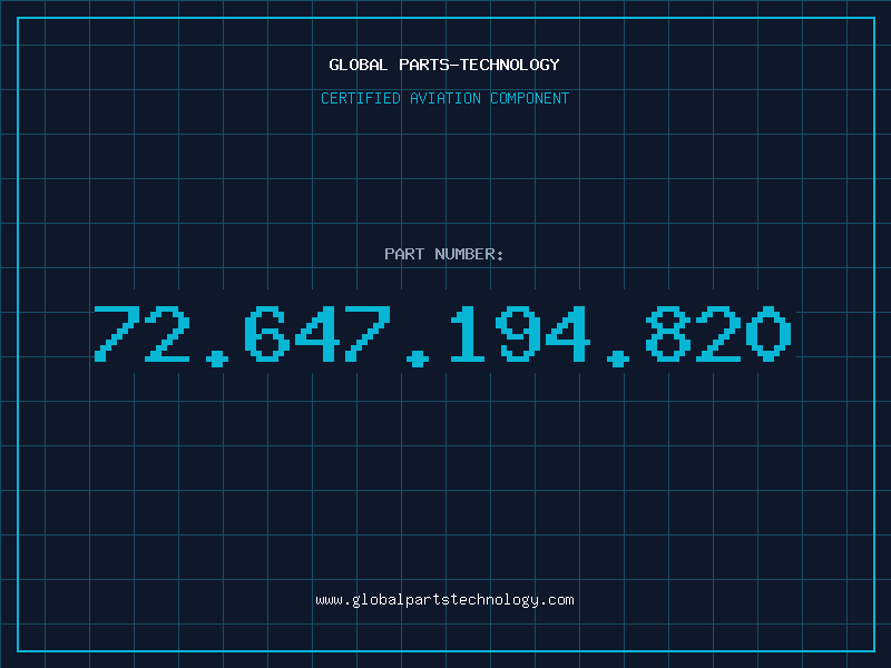 Aviation Part 72.647.194.820