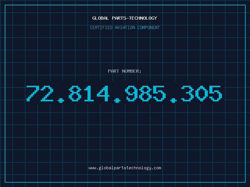 Aviation Part 72.814.985.305