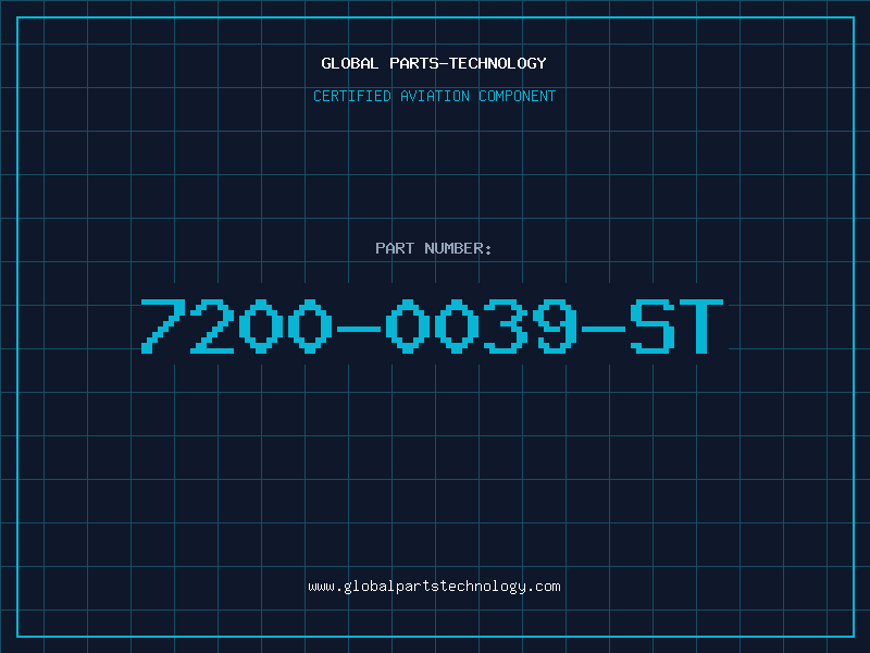 Aviation Part 7200-0039-ST
