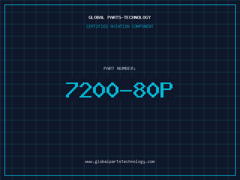 Aviation Part 7200-80P