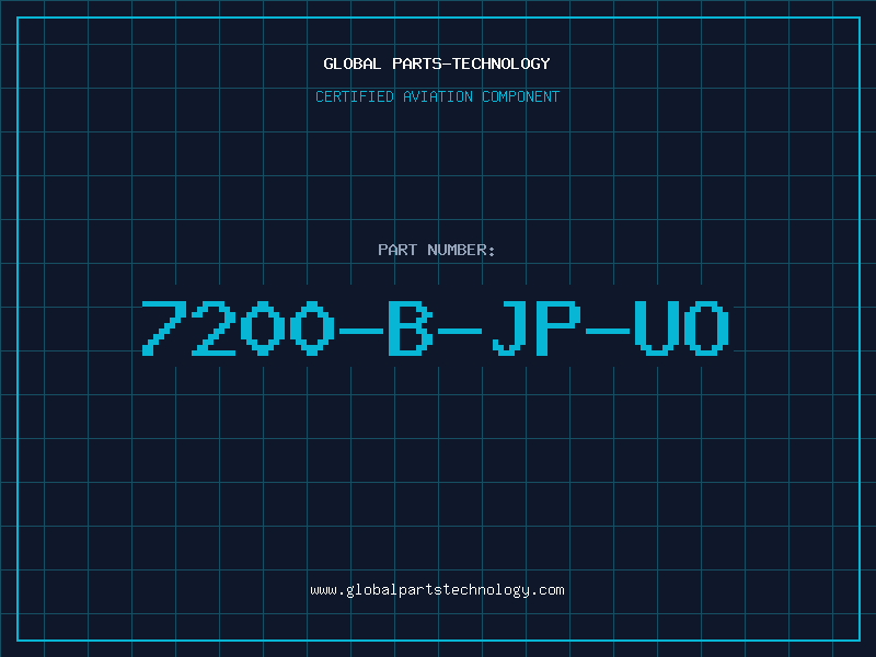 Aviation Part 7200-B-JP-UO