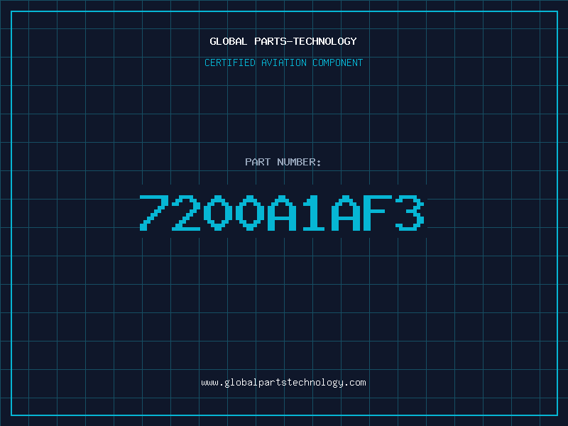 Aviation Part 7200A1AF3