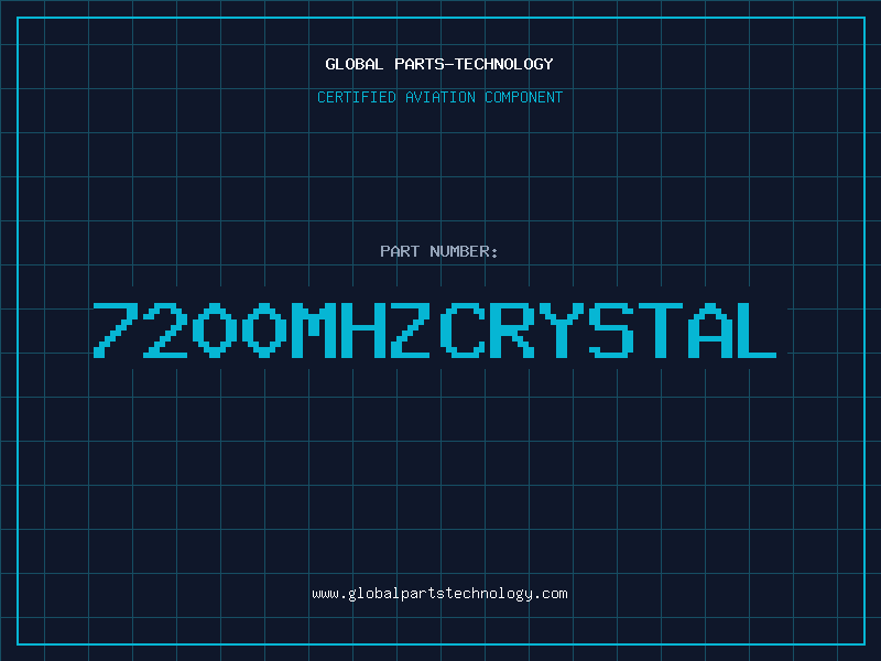Aviation Part 7200MHZCRYSTAL