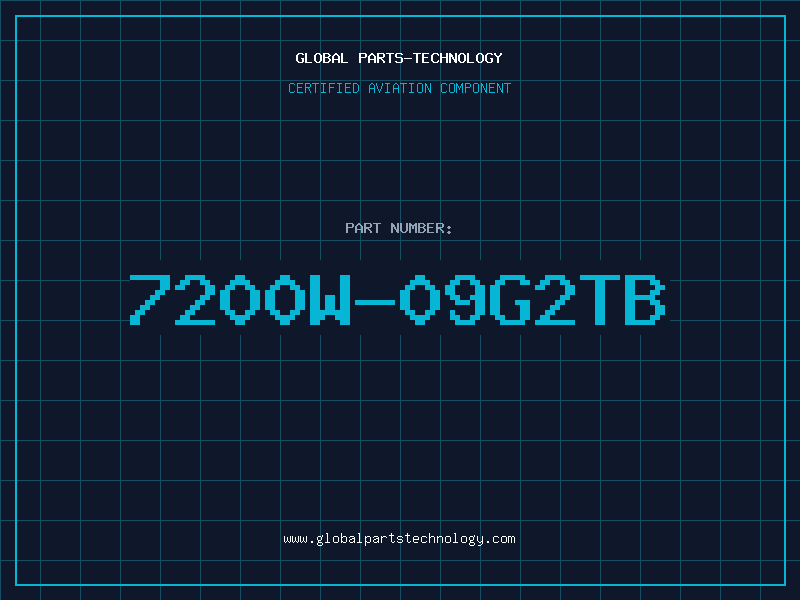 Aviation Part 7200W-09G2TB
