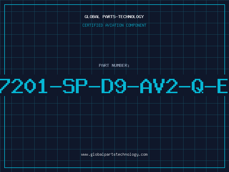 Aviation Part 7201-SP-D9-AV2-Q-E