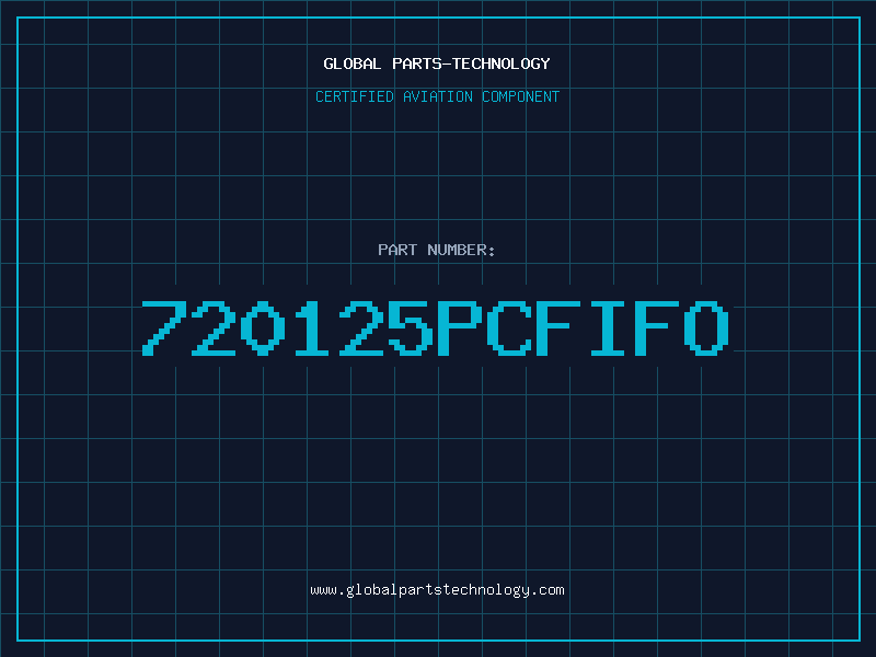Aviation Part 720125PCFIFO