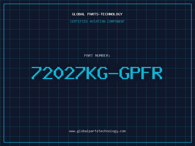 Aviation Part 72027KG-GPFR