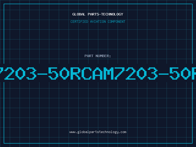 Aviation Part 7203-50RCAM7203-50R