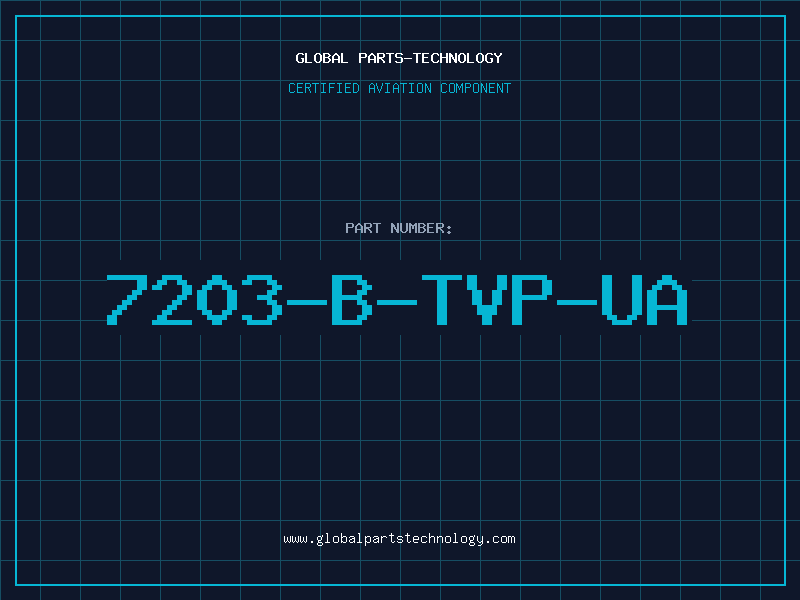 Aviation Part 7203-B-TVP-UA