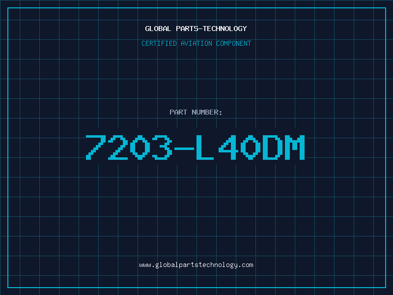 Aviation Part 7203-L40DM