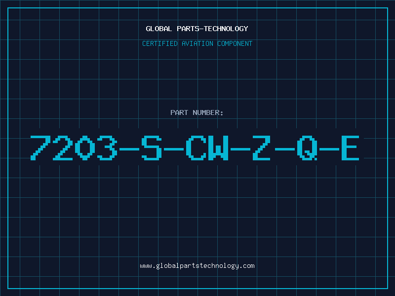 Aviation Part 7203-S-CW-Z-Q-E