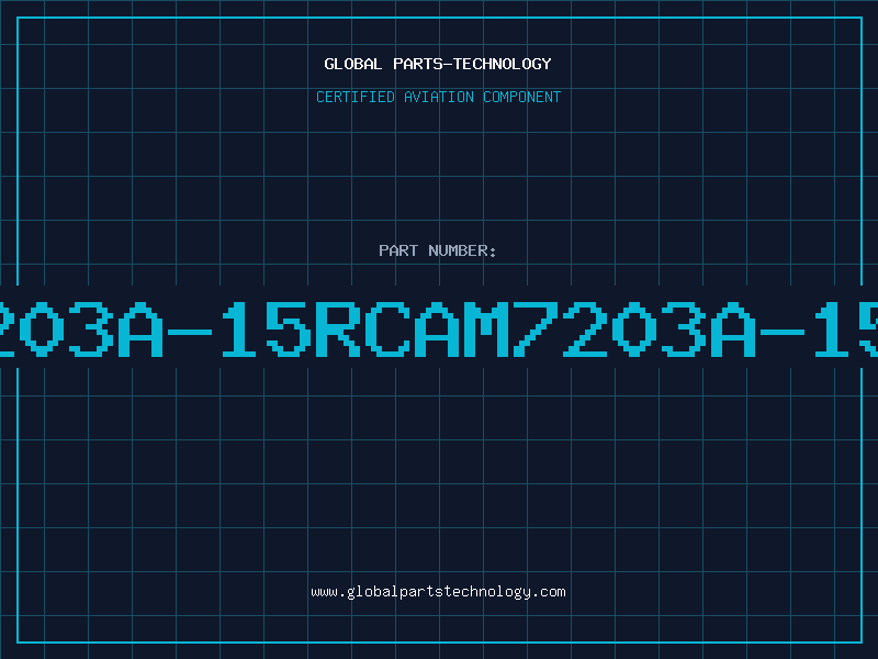 Aviation Part 7203A-15RCAM7203A-15R