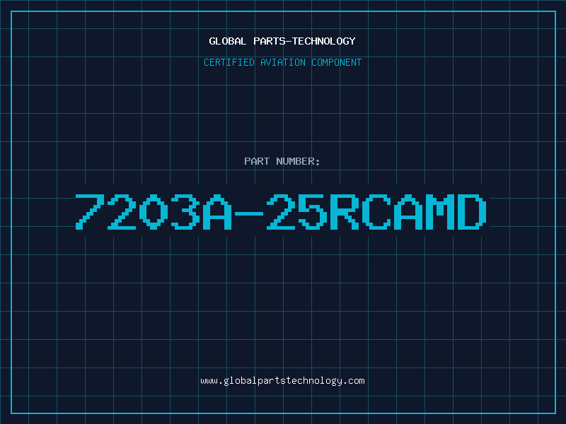 Aviation Part 7203A-25RCAMD