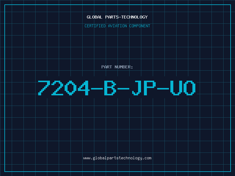 Aviation Part 7204-B-JP-UO