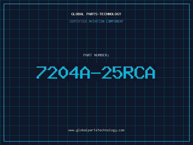 Aviation Part 7204A-25RCA