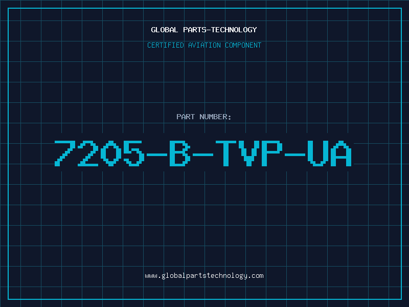 Aviation Part 7205-B-TVP-UA