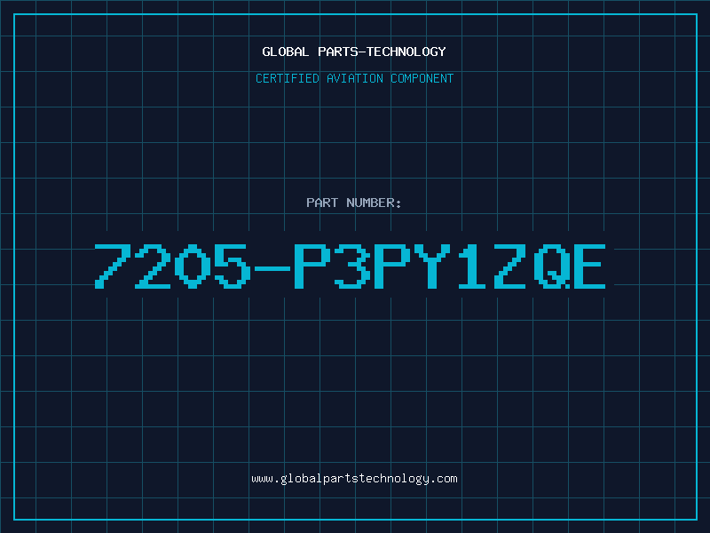 Aviation Part 7205-P3PY1ZQE