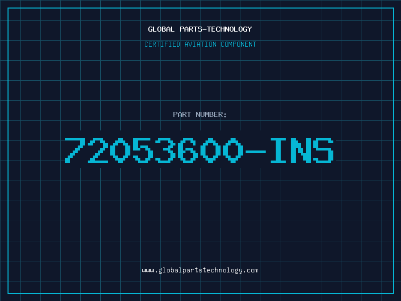 Aviation Part 72053600-INS