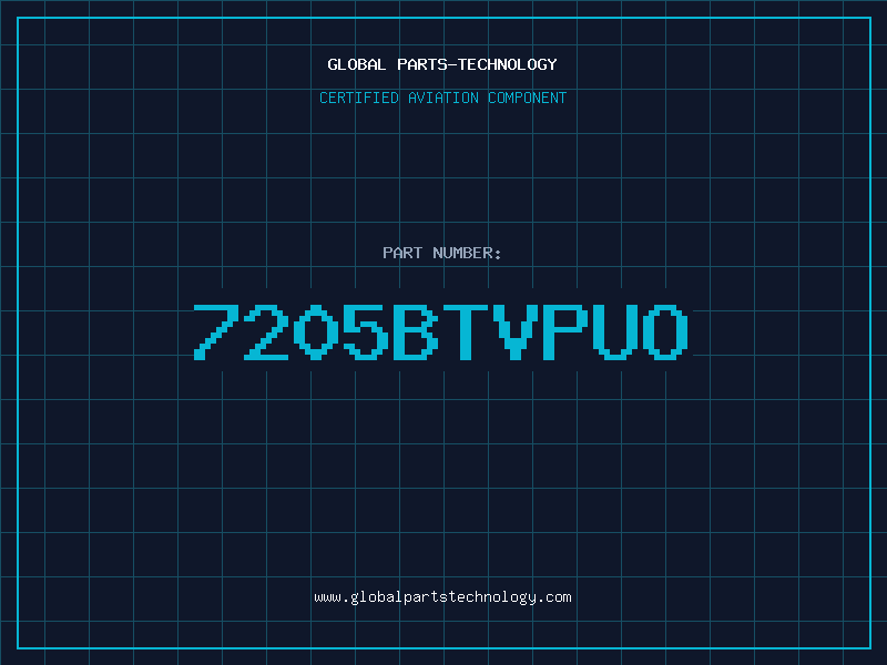 Aviation Part 7205BTVPUO