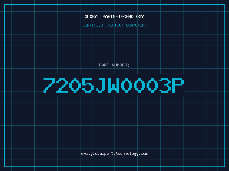 Aviation Part 7205JW0003P