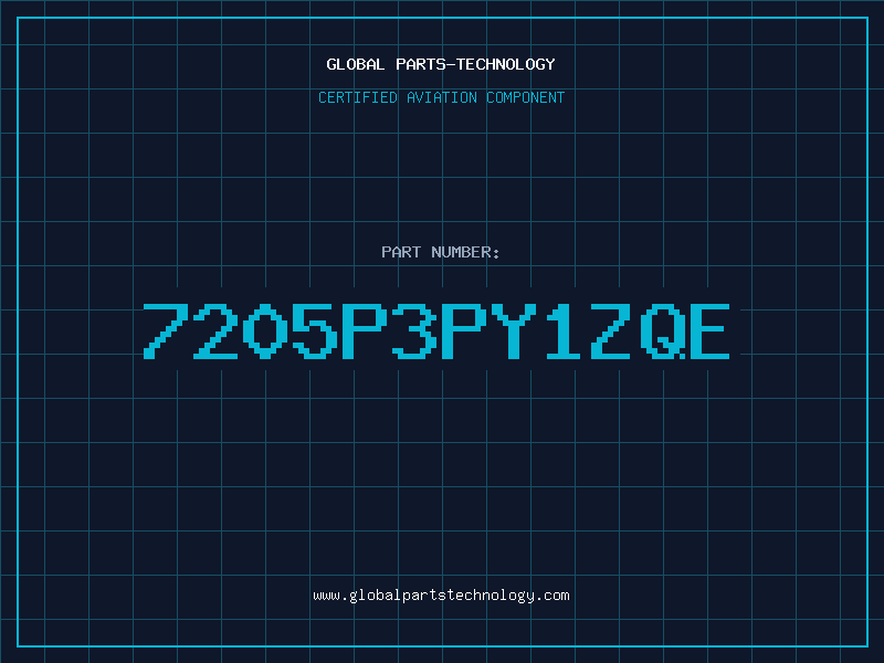 Aviation Part 7205P3PY1ZQE