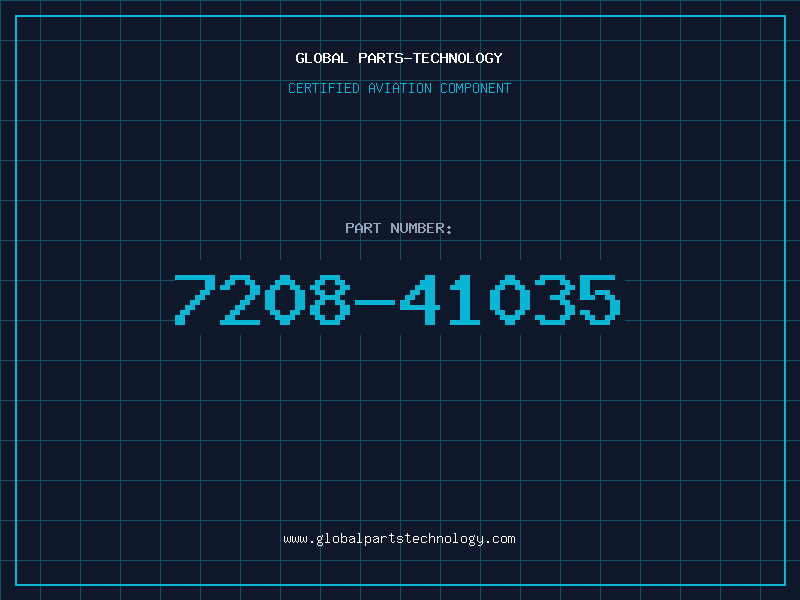Aviation Part 7208-41035