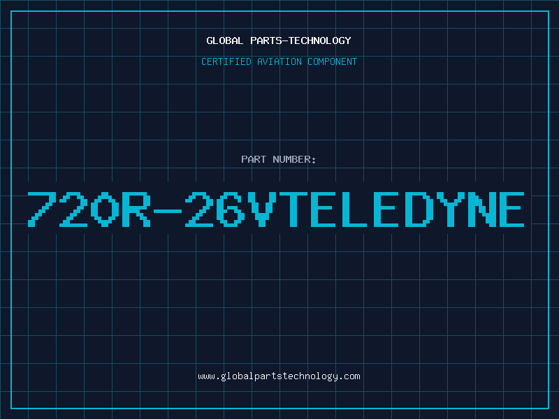 Aviation Part 720R-26VTeledyne