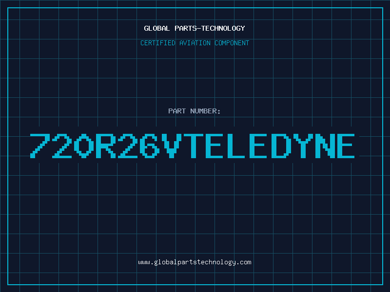 Aviation Part 720R26VTeledyne