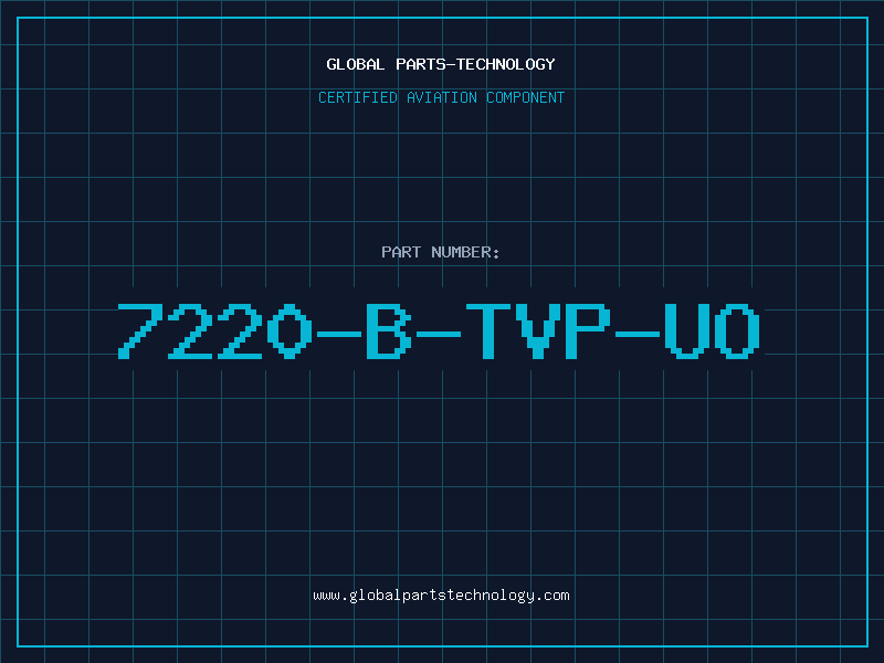 Aviation Part 7220-B-TVP-UO