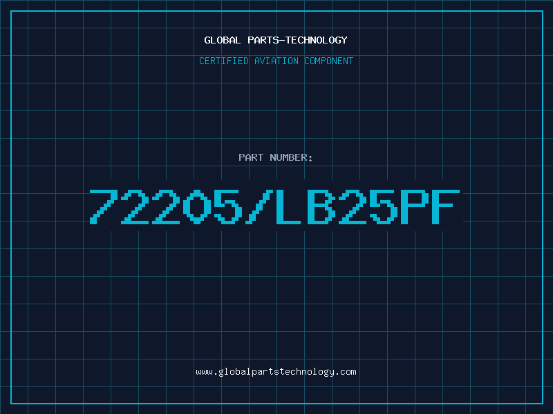 Aviation Part 72205/LB25PF